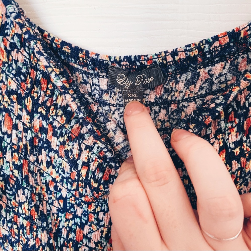 Paisley Print Romper